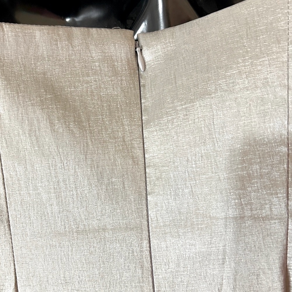 Jessica Howard Strapless Silver Gown - Picture 9 of 9